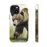 Grizzly Bear in a Field - Impact Resistant Phone Case iPhone 13 Mini Matte